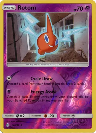 86/236 Rotom CEC Uncommon Reverse Holo