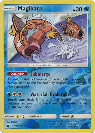 17/111 Magikarp CIN Common Reverse Holo