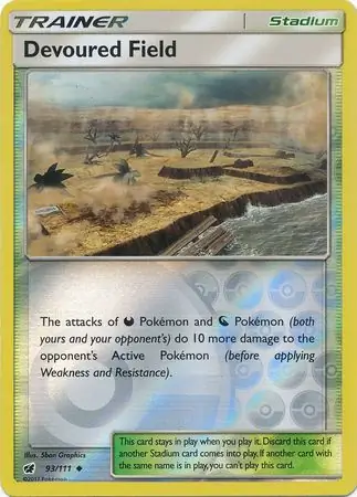 93/111 Devoured Field CIN Uncommon Reverse Holo
