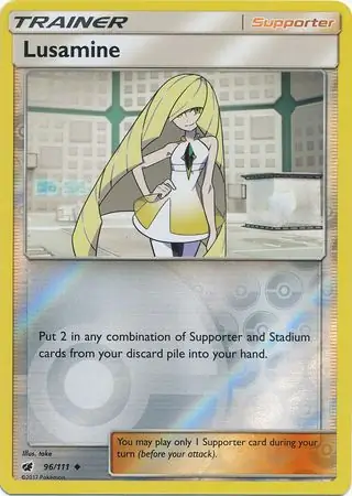 96/111 Lusamine CIN Uncommon Reverse Holo