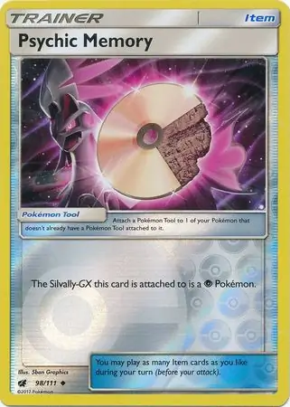 98/111 Psychic Memory CIN Uncommon Reverse Holo