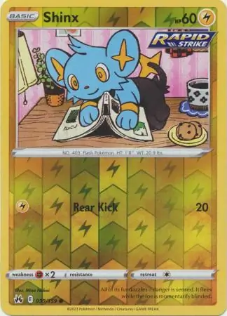 039/159 Shinx CRZ Common Reverse Holo