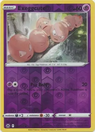 057/159 Exeggcute CRZ Common Reverse Holo