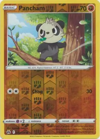 072/159 Pancham CRZ Common Reverse Holo