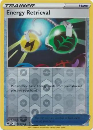 Energy Retrieval Crown Zenith 127/159 Common Reverse Holo