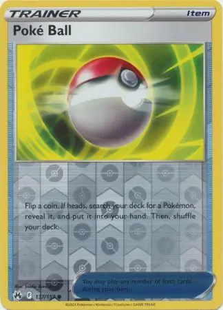 137/159 Poké Ball CRZ Common Reverse Holo