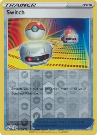 Switch Crown Zenith 144/159 Common Reverse Holo