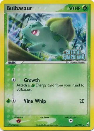 46/100 Bulbasaur CG Common Reverse Holo