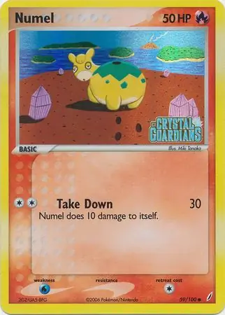 59/100 Numel CG Common Reverse Holo