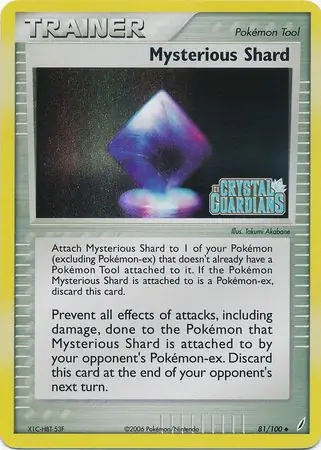 81/100 Mysterious Shard CG Uncommon Reverse Holo