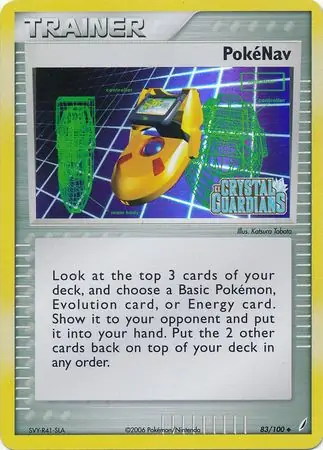 83/100 PokéNav CG Uncommon Reverse Holo