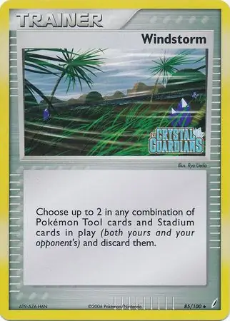 85/100 Windstorm CG Uncommon Reverse Holo