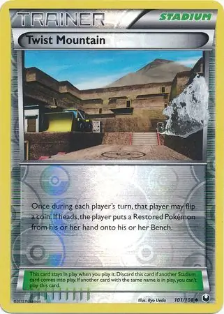 101/108 Twist Mountain DEX Uncommon Reverse Holo