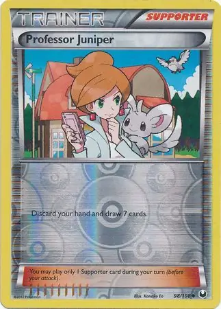98/108 Professor Juniper DEX Uncommon Reverse Holo