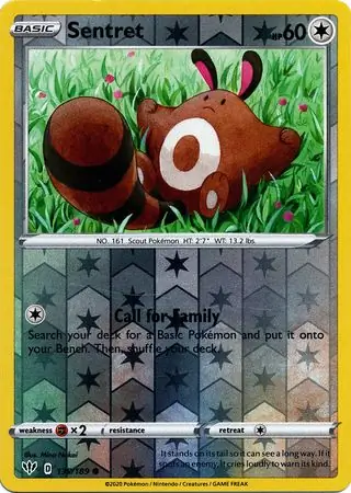 135/189 Sentret DAA Common Reverse Holo