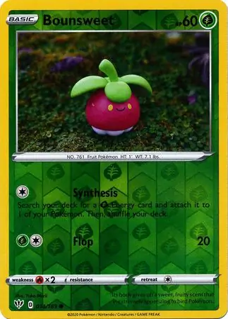 014/189 Bounsweet DAA Common Reverse Holo