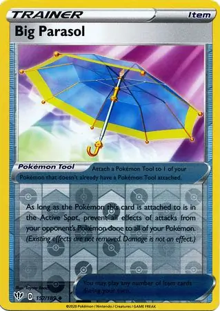 157/189 Big Parasol DAA Uncommon Reverse Holo