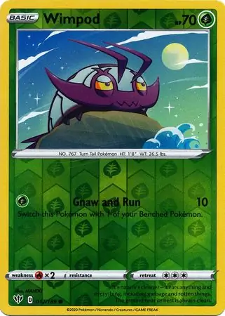 017/189 Wimpod DAA Common Reverse Holo