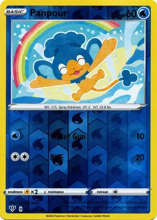 041/189 Panpour DAA Common Reverse Holo