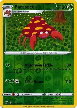 004/189 Parasect DAA Uncommon Reverse Holo