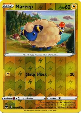 055/189 Mareep DAA Common Reverse Holo