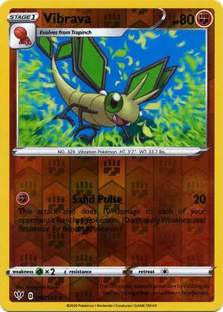 090/189 Vibrava DAA Uncommon Reverse Holo