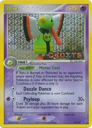 29/107 Xatu DX Rare Reverse Holo