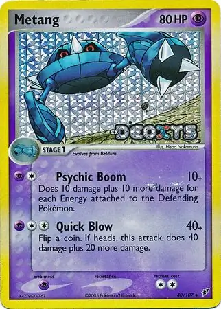 40/107 Metang DX Uncommon Reverse Holo