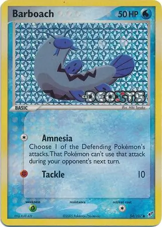 54/107 Barboach DX Common Reverse Holo