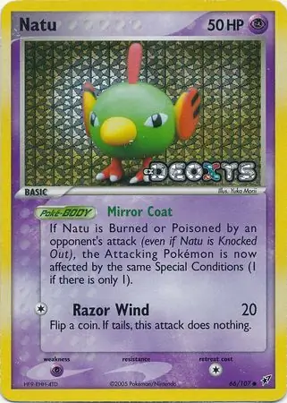 66/107 Natu DX Common Reverse Holo