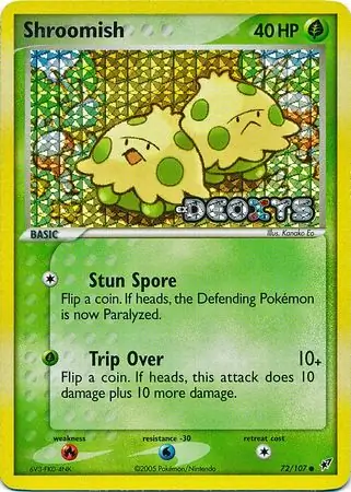 72/107 Shroomish DX Common Reverse Holo