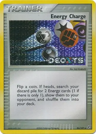 86/107 Energy Charge DX Uncommon Reverse Holo