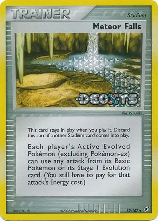 89/107 Meteor Falls DX Uncommon Reverse Holo