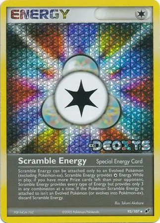 95/107 Scramble Energy DX Uncommon Reverse Holo