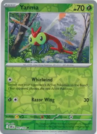 002/182 Yanma DRI Common Reverse Holo