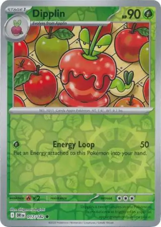 017/182 Dipplin DRI Common Reverse Holo