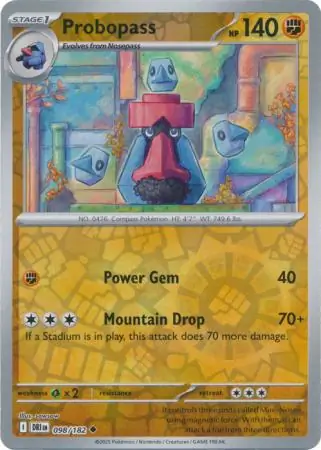 098/182 Probopass DRI Uncommon Reverse Holo