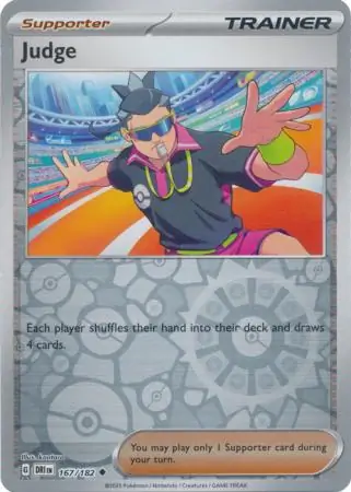 167/182 Judge DRI Uncommon Reverse Holo