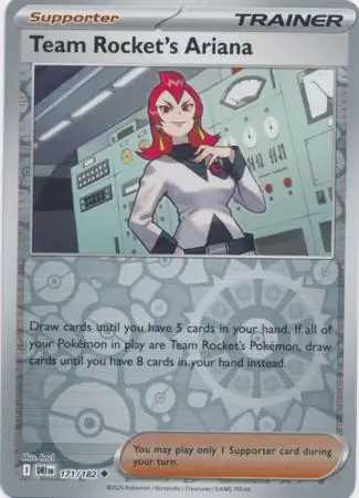 171/182 Team Rocket's Ariana DRI Uncommon Reverse Holo