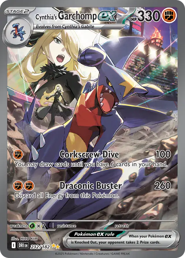 Cynthia's Garchomp 232