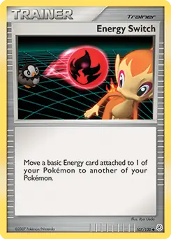 107/130 Energy Switch DP Uncommon Reverse Holo