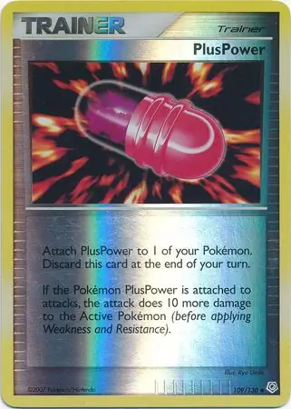 109/130 PlusPower DP Uncommon Reverse Holo