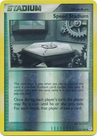 114/130 Speed Stadium DP Uncommon Reverse Holo