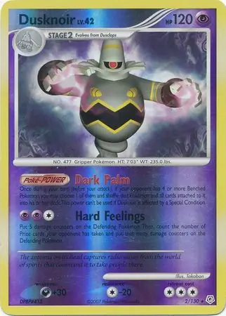 2/130 Dusknoir DP Rare Holo Reverse Holo