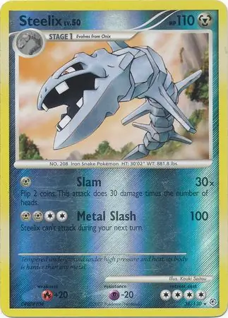 38/130 Steelix DP Rare Reverse Holo
