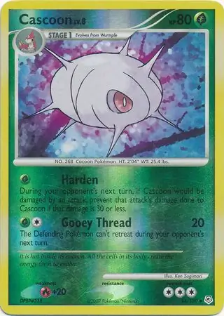 44/130 Cascoon DP Uncommon Reverse Holo