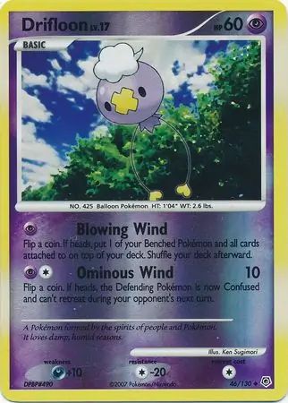 46/130 Drifloon DP Uncommon Reverse Holo