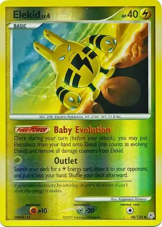48/130 Elekid DP Uncommon Reverse Holo