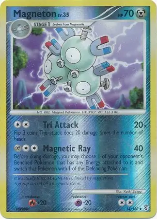 54/130 Magneton DP Uncommon Reverse Holo
