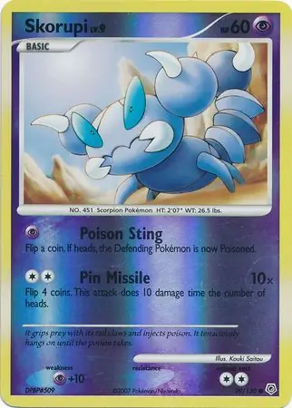 99/130 Skorupi DP Common Reverse Holo